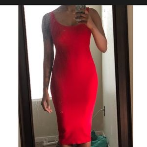 ❤️Red Windsor midi-dress